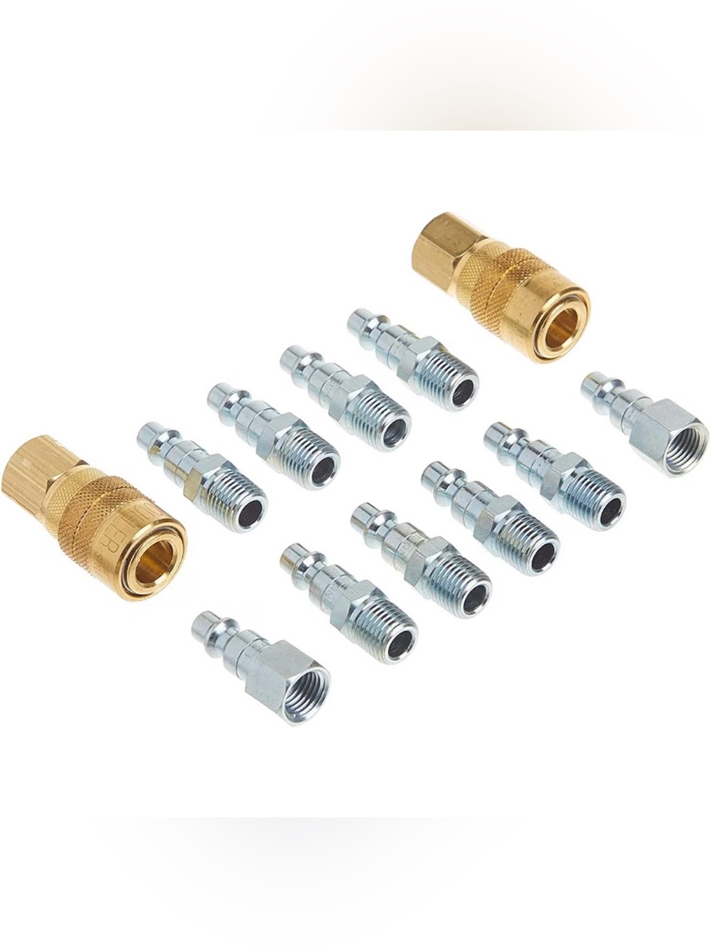 Milton (S-210) 1/4" Npt M-Style Coupler And Plug Kit, (12-Piece)
Brand New
Style